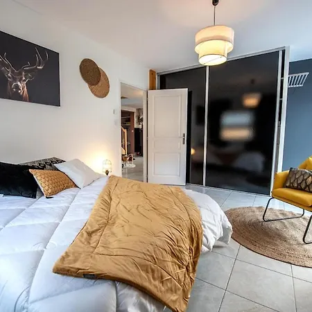 Le Repaire Du Faon-4 Etoiles-12 Pers-filet Mezzanine-lit Villa *