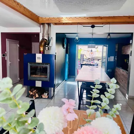 Le Repaire Du Faon-4 Etoiles-12 Pers-filet Mezzanine-lit