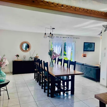 Le Repaire Du Faon-4 Etoiles-12 Pers-filet Mezzanine-lit Vila *