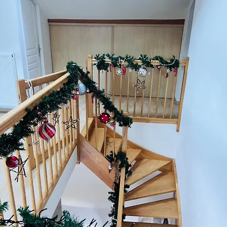Le Repaire Du Faon-4 Etoiles-12 Pers-filet Mezzanine-lit Vila Plainfaing