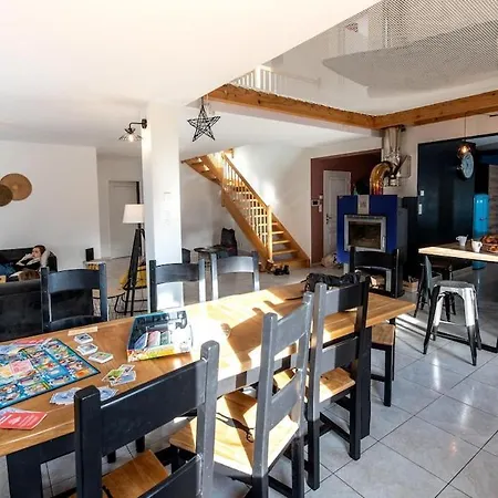 Le Repaire Du Faon-4 Etoiles-12 Pers-filet Mezzanine-lit * Plainfaing