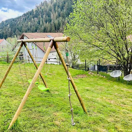 Le Repaire Du Faon-4 Etoiles-12 Pers-filet Mezzanine-lit Vila Plainfaing
