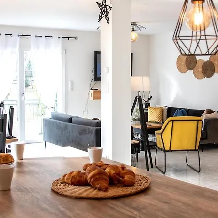 Vila Le Repaire Du Faon-4 Etoiles-12 Pers-filet Mezzanine-lit *